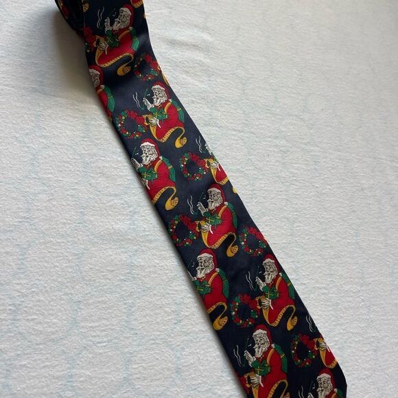 Christian Dior Christmas tie - Picture 2 of 3